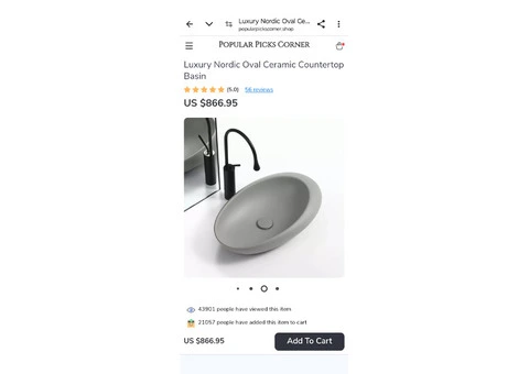 Popular Picks Corner Shop -  Interior Accessories - 30/30