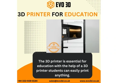 Evo 3D: Shop the Most Affordable 3D Printers for Education in the UK