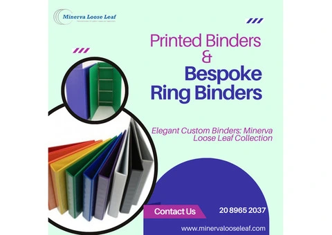 Minerva Loose Leaf: Custom Printed Binders for Any Need