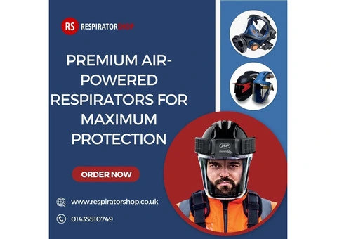Premium Air-Powered Respirators for Maximum Protection
