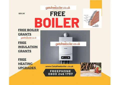 BOILER - HEATING - INSULATION FREE GRANTS - 2/2