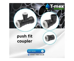 Get Premium 15mm Push Fit Coupler from T-mex Express