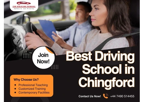 Choose the Best Driving School in Chingford- JSD Driving School