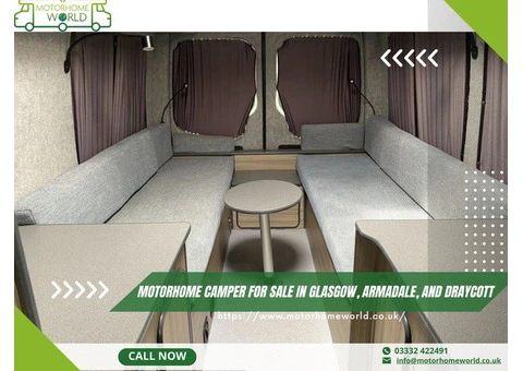motor home camper for sale in Glasgow, Armadale, and Draycott - Motorhomeworld