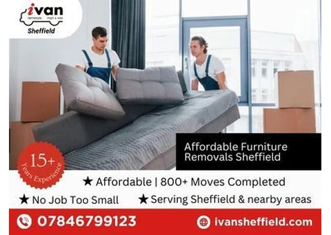iVan Sheffield - Affordable Furniture Removals Sheffield