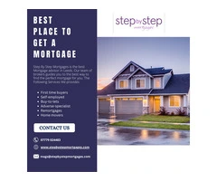 STEP BY STEP MORTGAGES UK; EXPERT HOME MORTGAGE SOLUTIONS FOR SELF-EMPLOYED IN LEEDS
