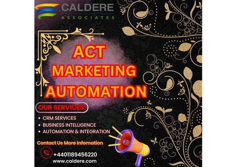 Streamline Marketing Efforts with Act Automation by Caldere