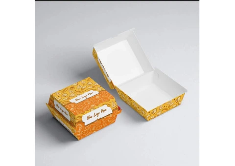 Premium Cardboard Burger Boxes for Your Business