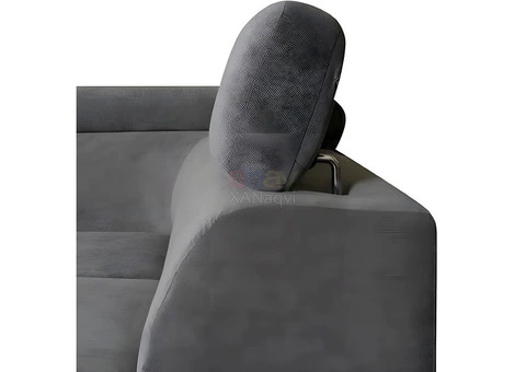 Arctic Luxury Style Sleeper Sofa Bed With Massive Storage (Dark Grey) - 7/9