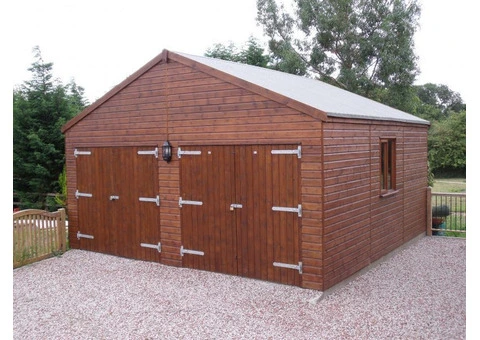 High-Quality Modular Timber Garages by Passmores