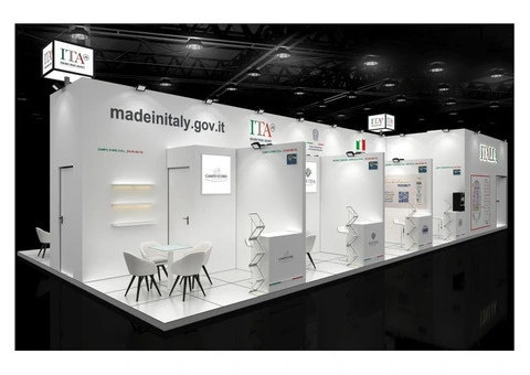 Innovative 3D Stall Design and Visualize 3D Exhibition Stall - 5/26