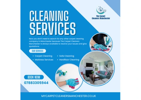 Trusted Carpet Cleaners in Manchester | Call - 07883305944
