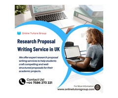 Research proposal writing service in UK