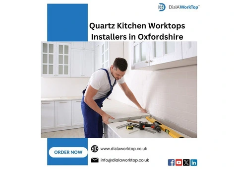 Quartz Kitchen Worktops Installers in Oxfordshire