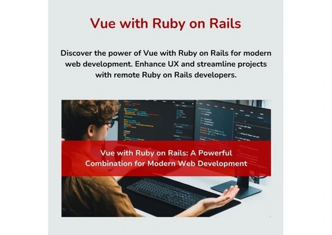 Vue with Ruby on Rails: Best Combination for Web Development-RORBits