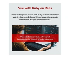 Vue with Ruby on Rails: Best Combination for Web Development-RORBits