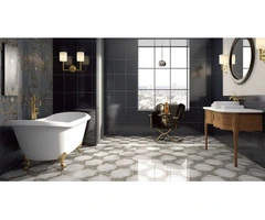 Buy Black and Gold Bathroom Tiles at Tilenow