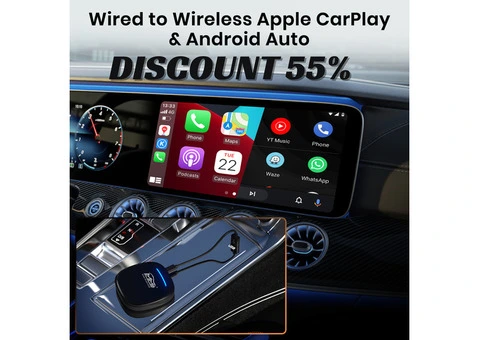 2024 MMB CarPlay AI Box Android 13.0 QCM6225 8-Core Android Auto Wireless CarPlay