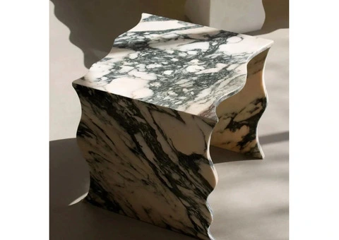Elegance in Stone The Marble Coffee Table Collection by Nismaaya Decor.