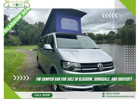 VW camper van for sale in Glasgow, Armadale, and Draycott - Motorhomeworld