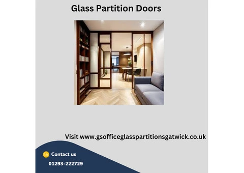 Explore Stylish Glass Partition Doors Ideas for Your Office