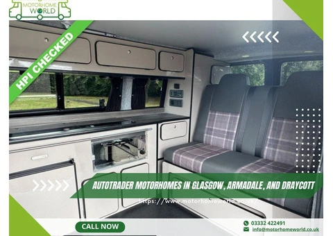 Autotrader Motorhomes in Glasgow, Armadale, and Draycott - Motorhomeworld