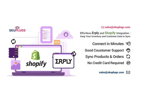Effortless Erply and Shopify Integration : Keep Your Inventory and Customer Data in Sync"