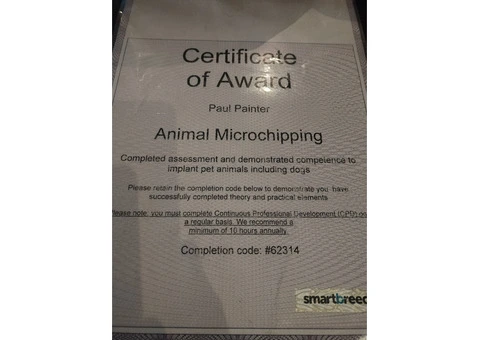 Mobile Pet Microchipping - 2/3