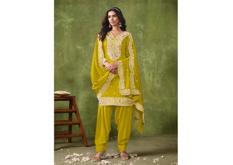 Fresh Arrivals in Patiala Suits for Women - 1/4