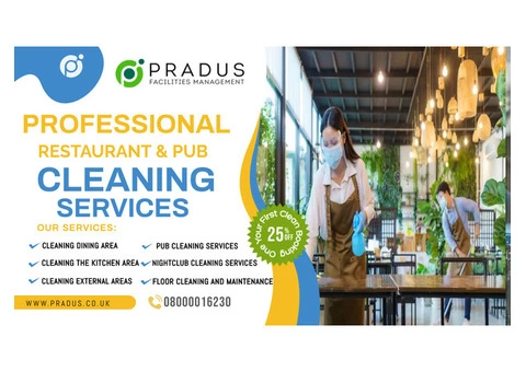 Commercial Restaurant Cleaning Service Manchester