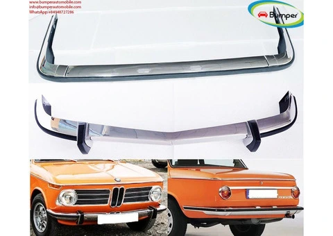 BMW 1502/1602/1802/2002 bumpers (1971-1976) by stainless steel - 3/3