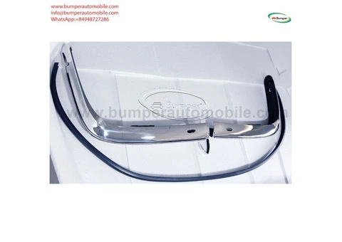 BMW 2800 CS / BMW E9 / BMW 3.0 CS bumper (1968-1975) by stainless steel (BMW 2800 CS Stoßfänger) - 4/4