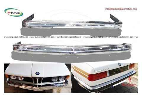 BMW E21 bumper (1975 - 1983) by stainless steel (BMW E21 Stoßfänger) - 1/4