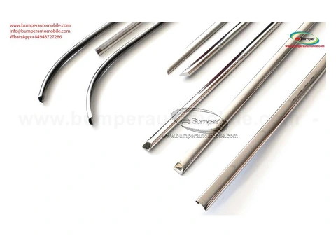 Beltline Trim Kit BMW 2002 (1966-1977) by stainless steel new - 1/4