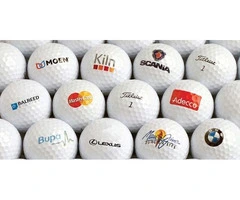 Printed golf balls for graduation gifts