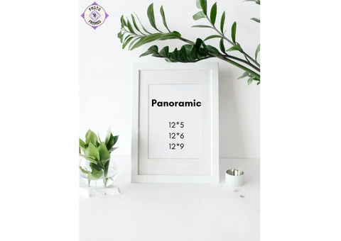 Panoramic Picture Frames Random Size A1