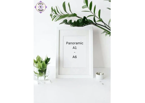 Panoramic Picture Frames Random Size A3
