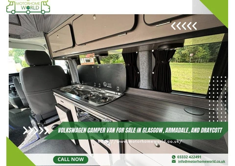 Volkswagen camper van for sale in Glasgow, Armadale, and Draycott - Motorhomeworld