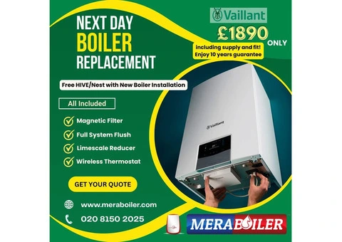 Next Day Boiler Installation - 1/4