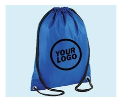 BagBase Premium Gymsac | Buy Sapphire BagBase Premium Gymsac | BluDog
