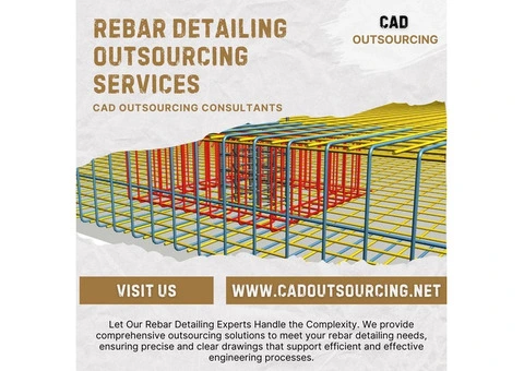 Premium Rebar Detailing Outsourcing Services in London, UK