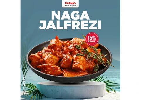 15% Off Naga Jalfrezi: Authentic Indian Cuisine at Chutney's Indian Takeaway