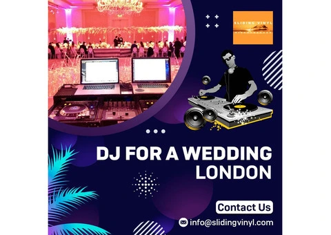 Top DJ for Your London Wedding Reception