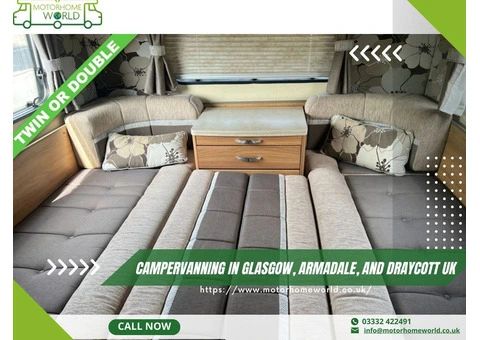 Campervanning in Glasgow, Armadale, and Draycott UK - Motorhomeworld