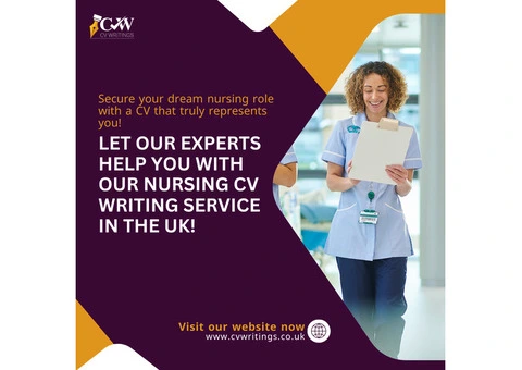 Boost your career with our professional Nursing Resume Writing Service in the UK