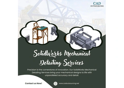 Get the Best SolidWorks Mechanical Detailing Services in Manchester, UK