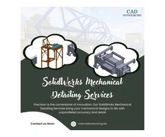 Get the Best SolidWorks Mechanical Detailing Services in Manchester, UK