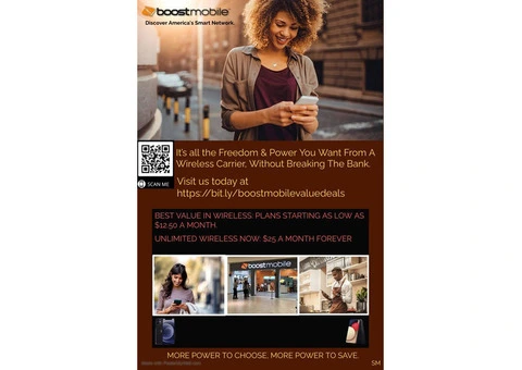 Boost Mobile Wireless Deals!!!