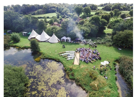 Tipi Hire in Surrey – Moonlit Tipis