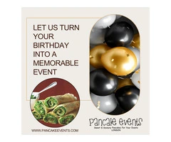 Host the Perfect Birthday Party in London with Pancake Catering